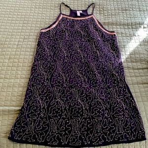 Gold beaded detail cocktail dress - great for NYE